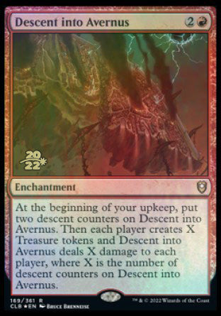 Descent into Avernus [Commander Legends: Battle for Baldur's Gate Prerelease Promos] | Good Games Cannington