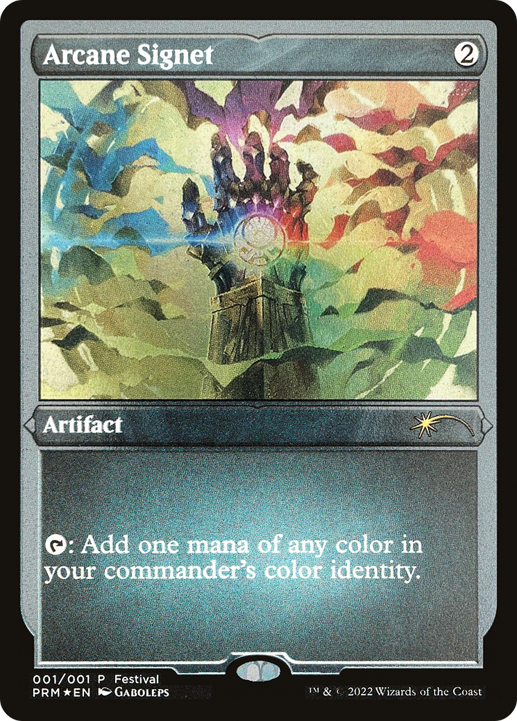Arcane Signet (Foil Etched) [30th Anniversary Promos] | Good Games Cannington