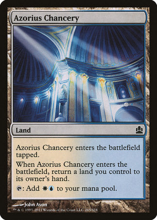 Azorius Chancery [Commander 2011] | Good Games Cannington