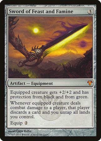 Sword of Feast and Famine [Modern Event Deck 2014] | Good Games Cannington