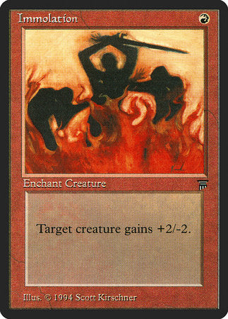 Immolation [Legends] | Good Games Cannington