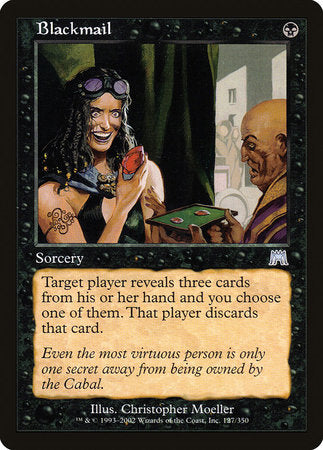 Blackmail [Onslaught] | Good Games Cannington