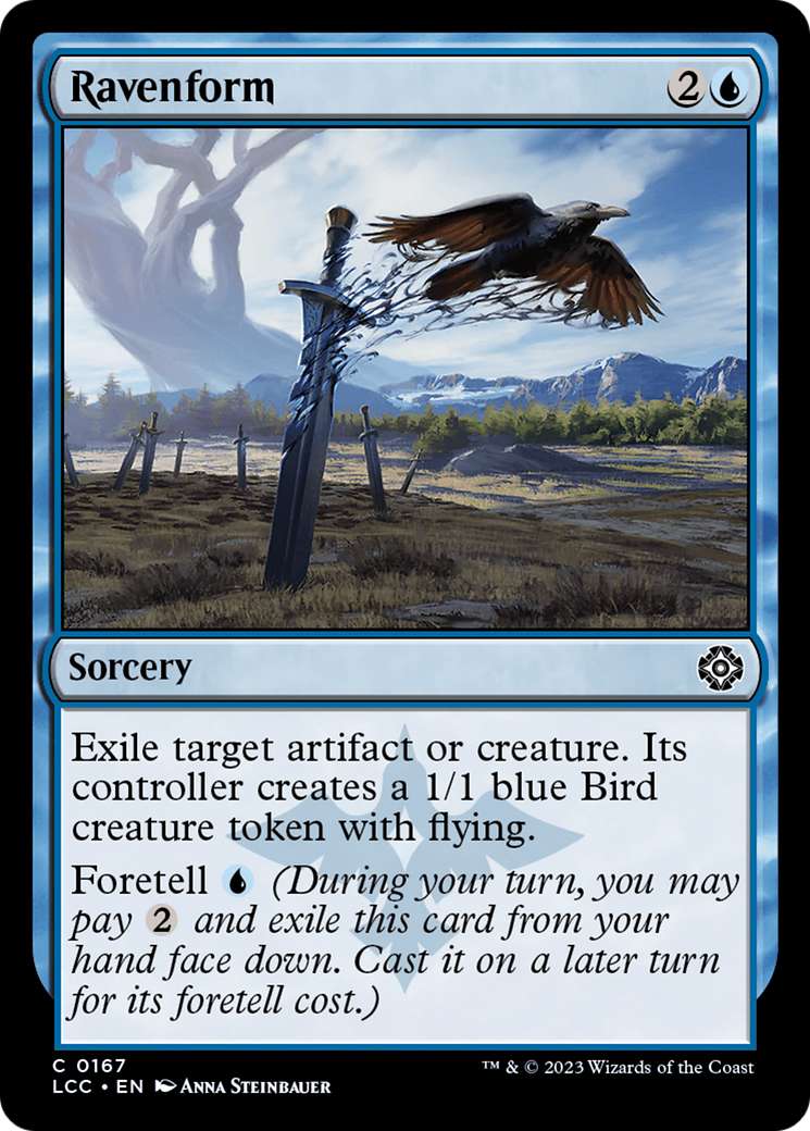 Ravenform [The Lost Caverns of Ixalan Commander] | Good Games Cannington
