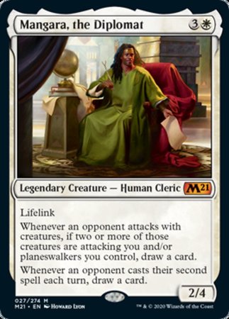 Mangara, the Diplomat [Core Set 2021] | Good Games Cannington