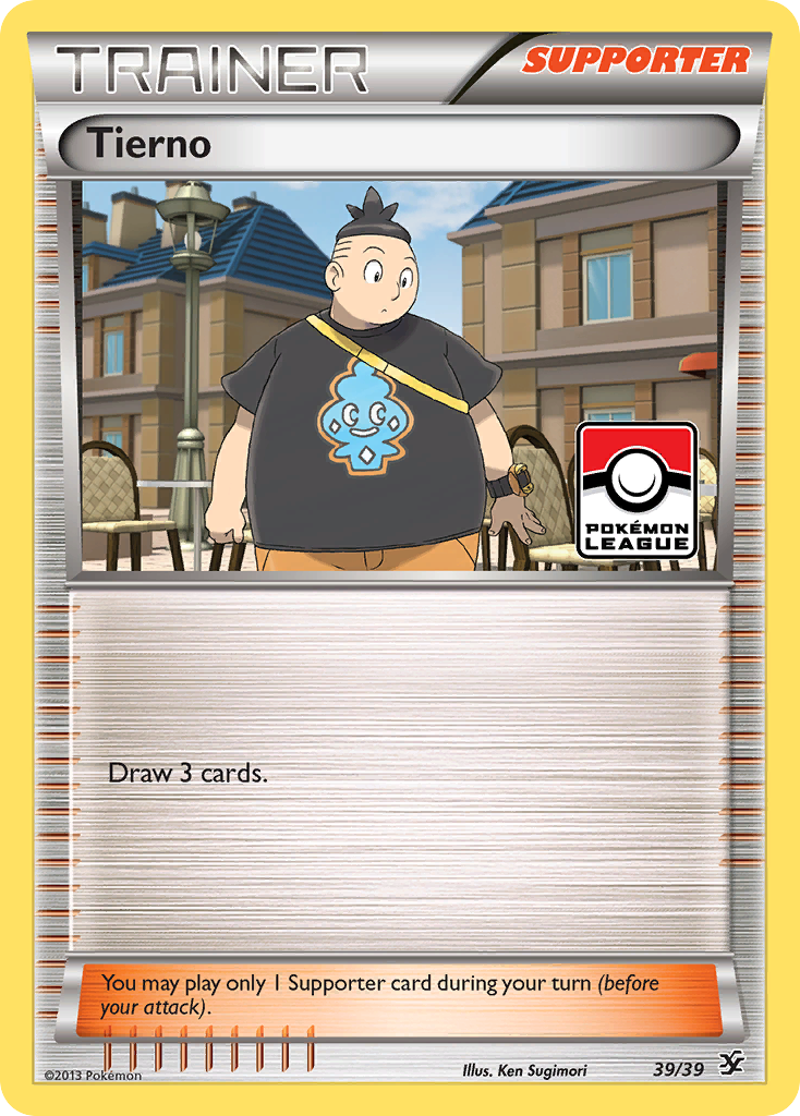Tierno (39/39) [XY: Kalos Starter Set] | Good Games Cannington