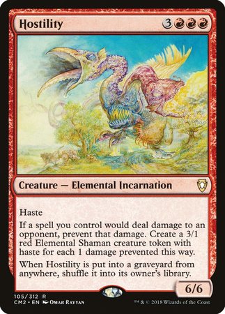 Hostility [Commander Anthology Volume II] | Good Games Cannington