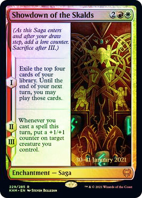 Showdown of the Skalds [Kaldheim Prerelease Promos] | Good Games Cannington