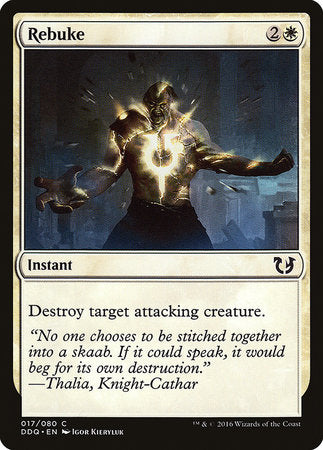Rebuke [Duel Decks: Blessed vs. Cursed] | Good Games Cannington