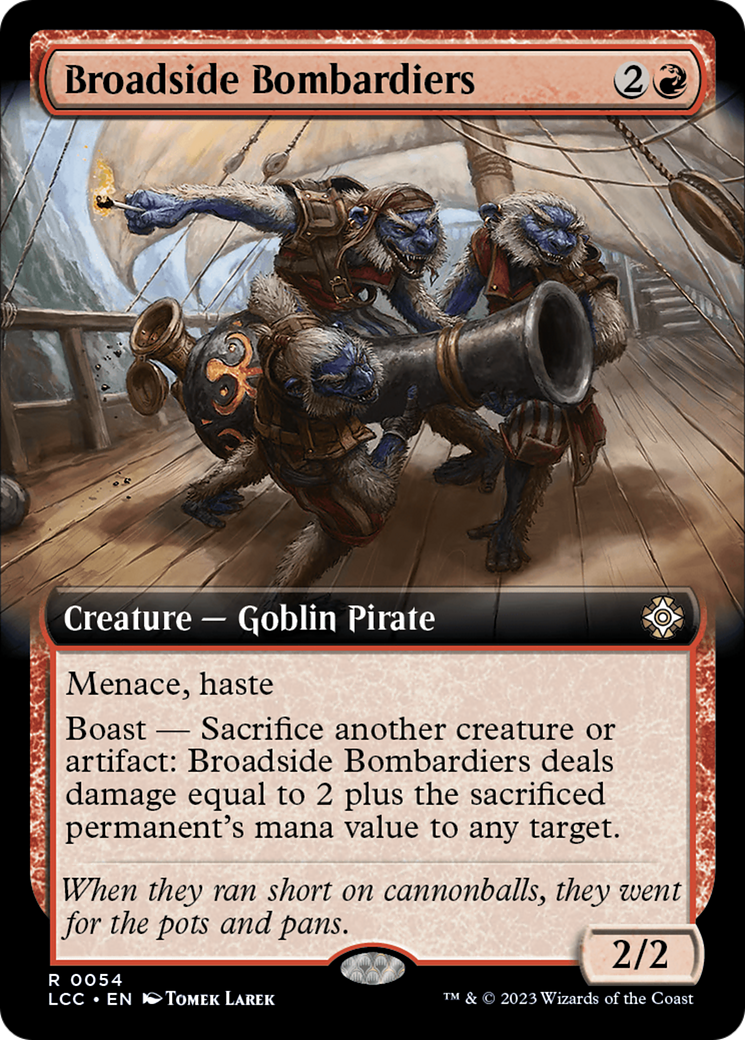 Broadside Bombardiers (Extended Art) [The Lost Caverns of Ixalan Commander] | Good Games Cannington