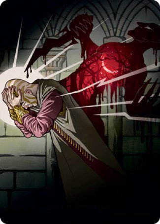 Agonizing Remorse Art Card [Strixhaven: School of Mages Art Series] | Good Games Cannington
