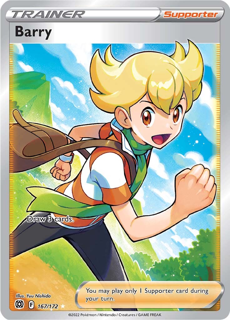 Barry (167/172) [Sword & Shield: Brilliant Stars] | Good Games Cannington
