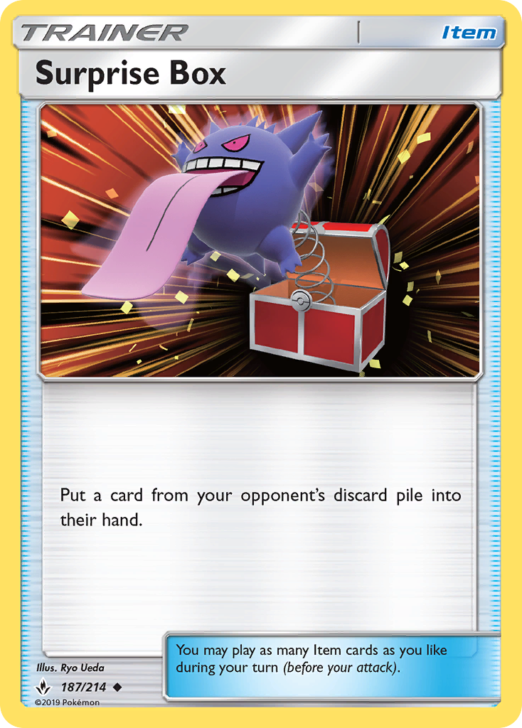 Surprise Box (187/214) [Sun & Moon: Unbroken Bonds] | Good Games Cannington