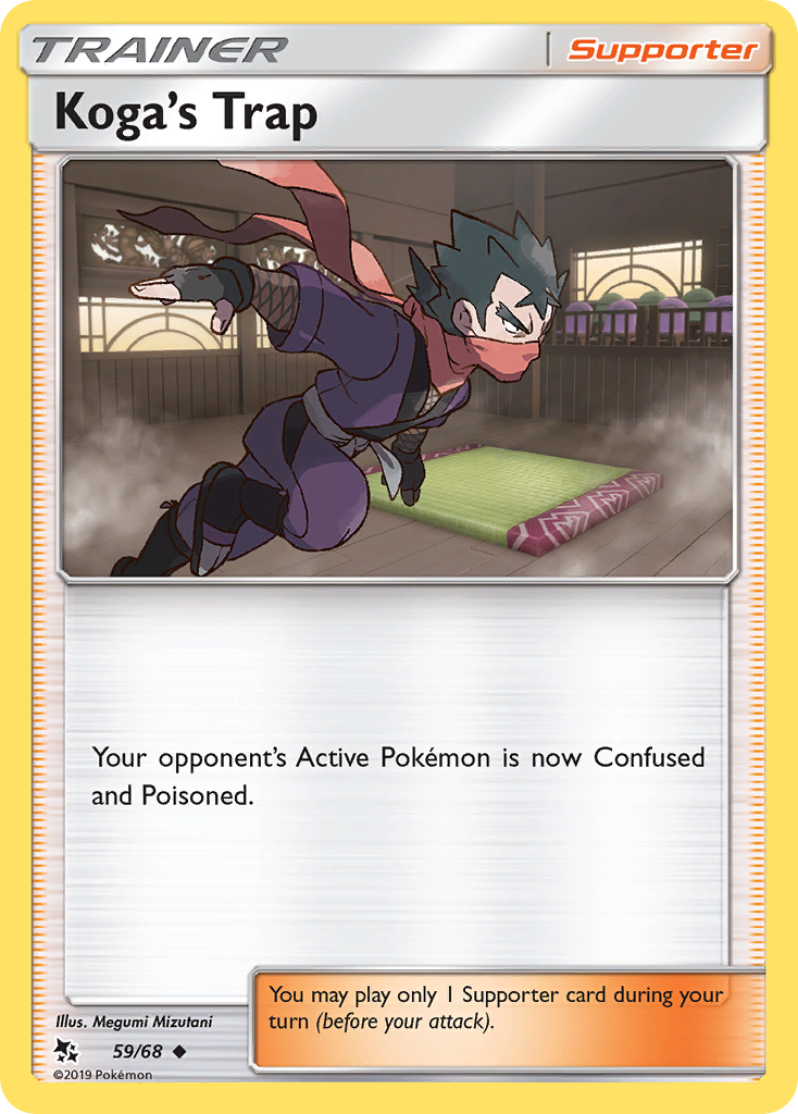 Koga's Trap (59/68) [Sun & Moon: Hidden Fates] | Good Games Cannington
