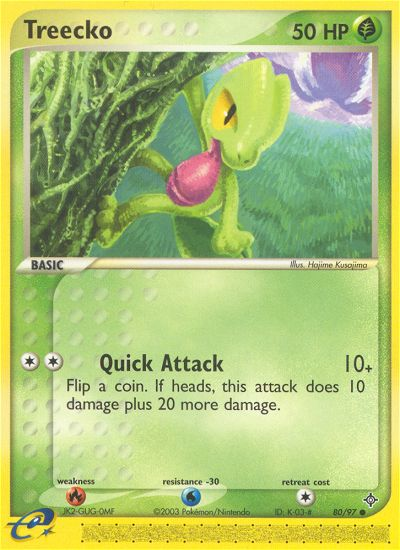 Treecko (80/97) [EX: Dragon] | Good Games Cannington