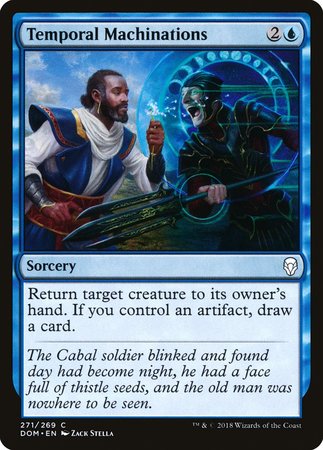 Temporal Machinations [Dominaria] | Good Games Cannington
