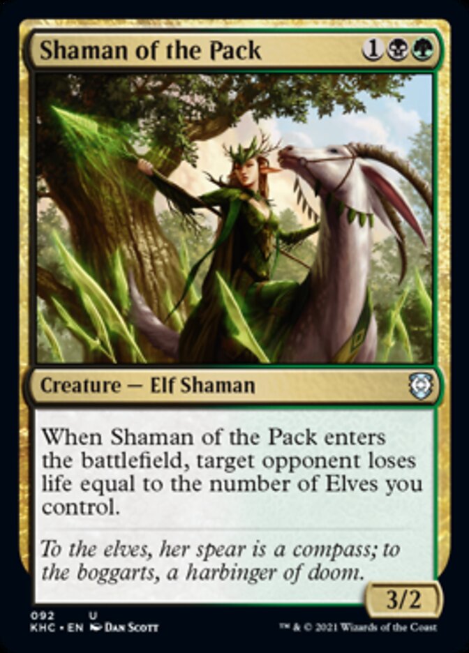 Shaman of the Pack [Kaldheim Commander] | Good Games Cannington