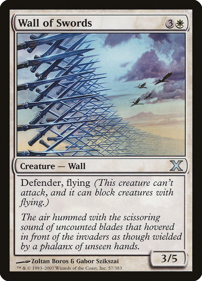 Wall of Swords [Tenth Edition] | Good Games Cannington