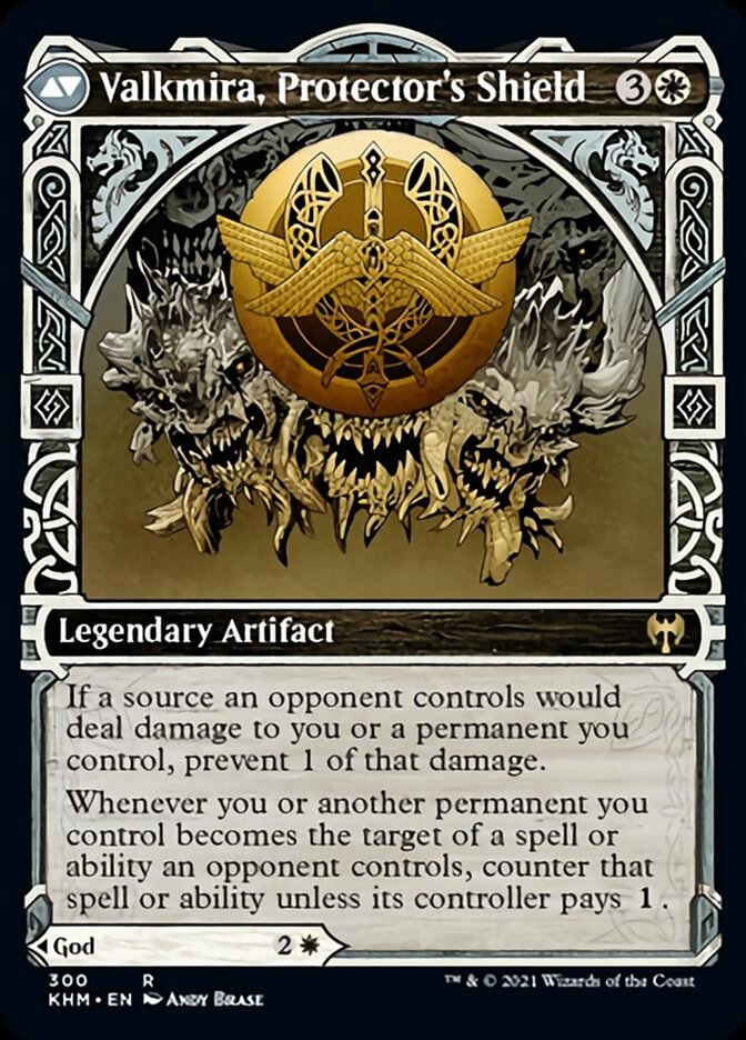 Reidane, God of the Worthy // Valkmira, Protector's Shield (Showcase) [Kaldheim] | Good Games Cannington