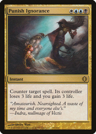 Punish Ignorance [Shards of Alara] | Good Games Cannington