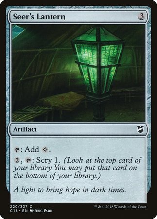 Seer's Lantern [Commander 2018] | Good Games Cannington