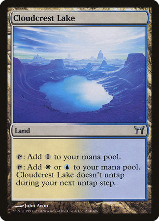 Cloudcrest Lake [Champions of Kamigawa] | Good Games Cannington