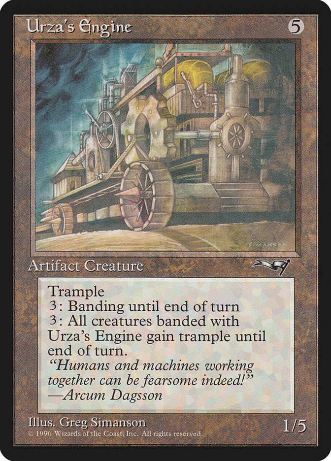Urza's Engine [Alliances] | Good Games Cannington