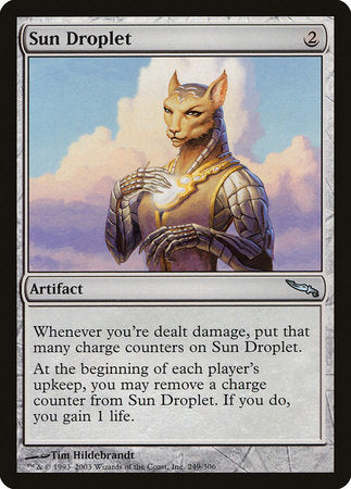 Sun Droplet [Mirrodin] | Good Games Cannington
