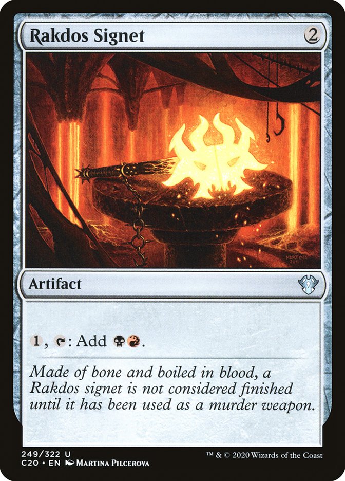 Rakdos Signet [Commander 2020] | Good Games Cannington