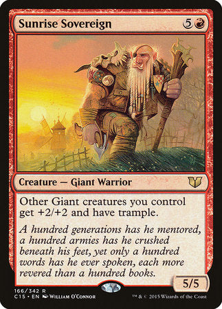 Sunrise Sovereign [Commander 2015] | Good Games Cannington
