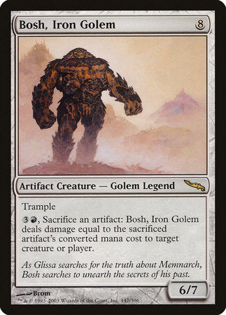 Bosh, Iron Golem [Mirrodin] | Good Games Cannington