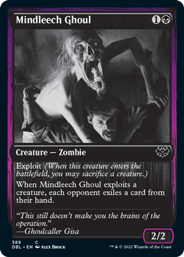 Mindleech Ghoul [Innistrad: Double Feature] | Good Games Cannington