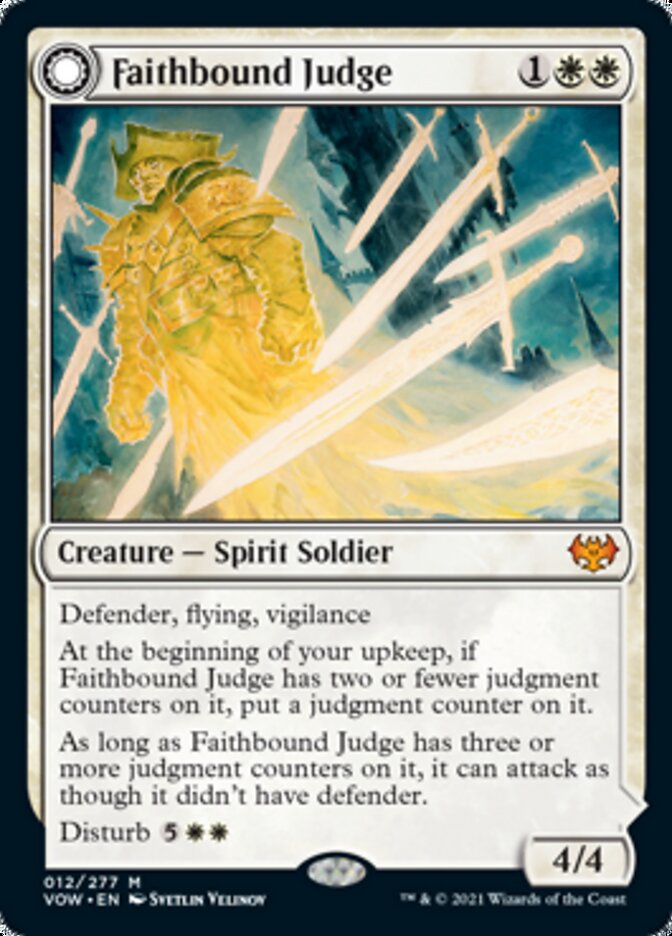 Faithbound Judge // Sinner's Judgment [Innistrad: Crimson Vow] | Good Games Cannington