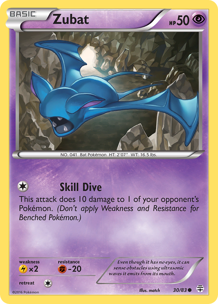 Zubat (30/83) [XY: Generations] | Good Games Cannington