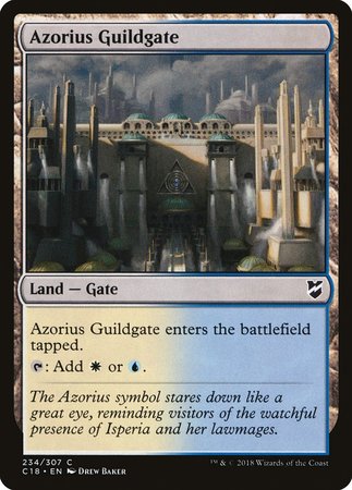 Azorius Guildgate [Commander 2018] | Good Games Cannington