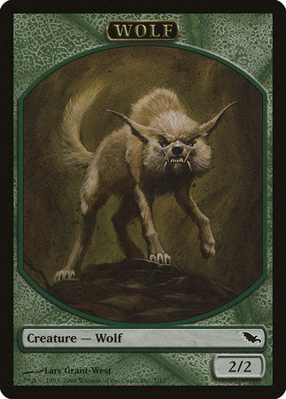 Wolf Token [Shadowmoor Tokens] | Good Games Cannington