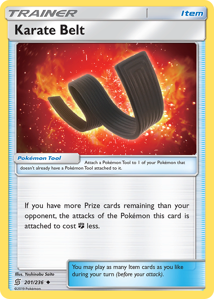 Karate Belt (201/236) [Sun & Moon: Unified Minds] | Good Games Cannington