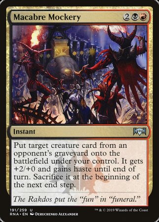 Macabre Mockery [Ravnica Allegiance] | Good Games Cannington
