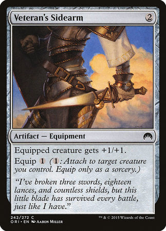 Veteran's Sidearm [Magic Origins] | Good Games Cannington