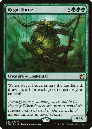 Regal Force [Duel Decks: Elves vs. Inventors] | Good Games Cannington