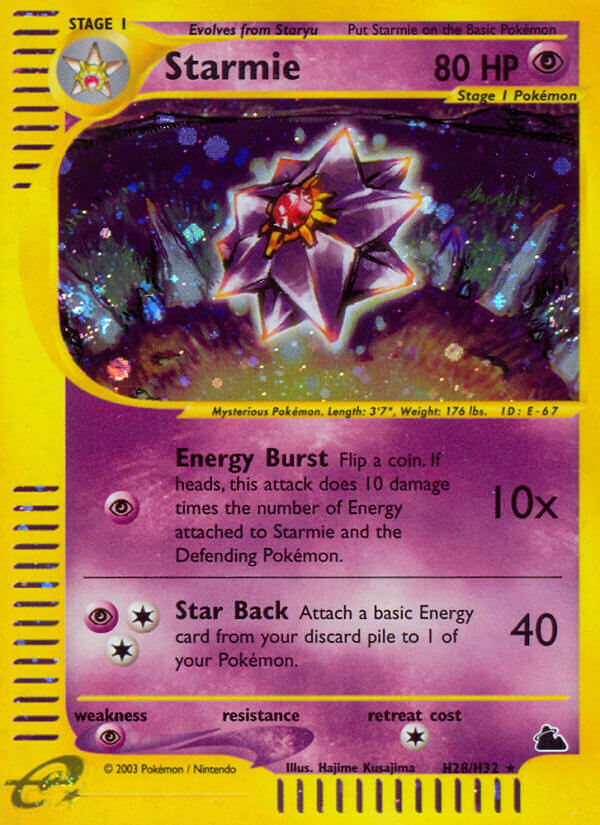 Starmie (H28/H32) [Skyridge] | Good Games Cannington