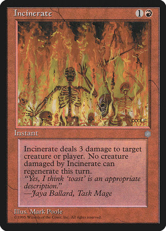 Incinerate [Ice Age] | Good Games Cannington