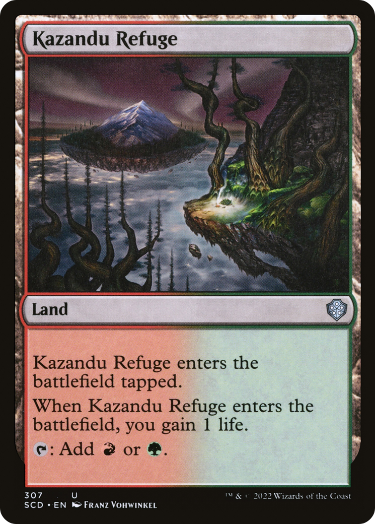 Kazandu Refuge [Starter Commander Decks] | Good Games Cannington