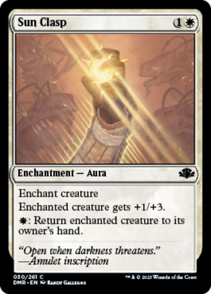 Sun Clasp [Dominaria Remastered] | Good Games Cannington