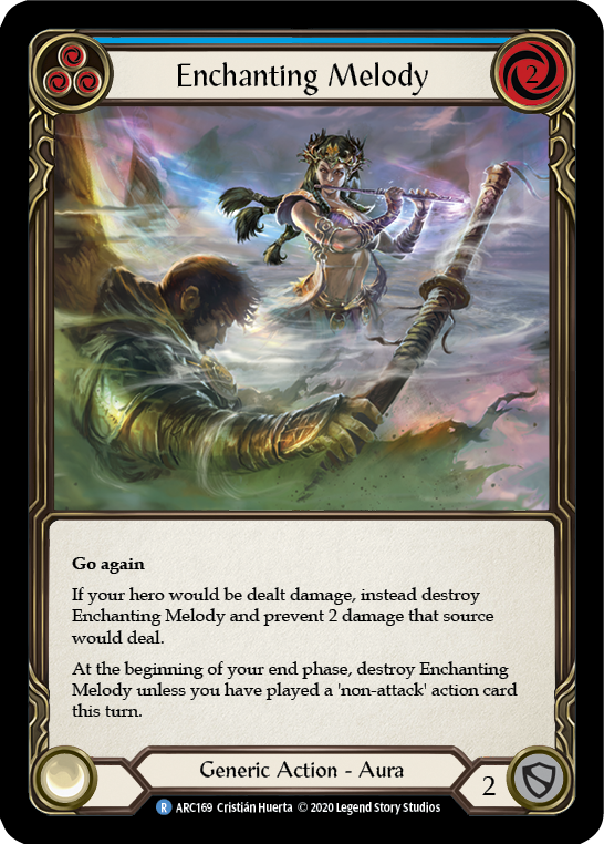 Enchanting Melody (Blue) [U-ARC169] Unlimited Rainbow Foil | Good Games Cannington
