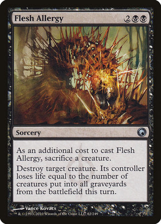 Flesh Allergy [Scars of Mirrodin] | Good Games Cannington