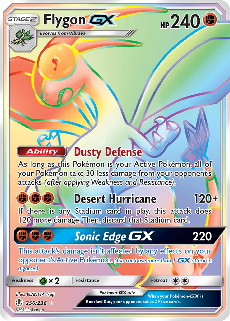 Flygon GX (256/236) [Sun & Moon: Cosmic Eclipse] | Good Games Cannington