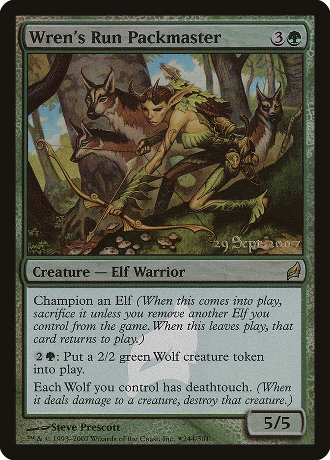 Wren's Run Packmaster [Lorwyn Promos] | Good Games Cannington