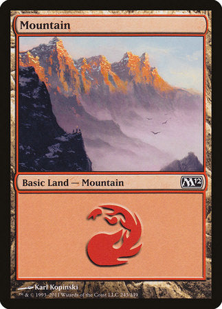 Mountain (243) [Magic 2012] | Good Games Cannington