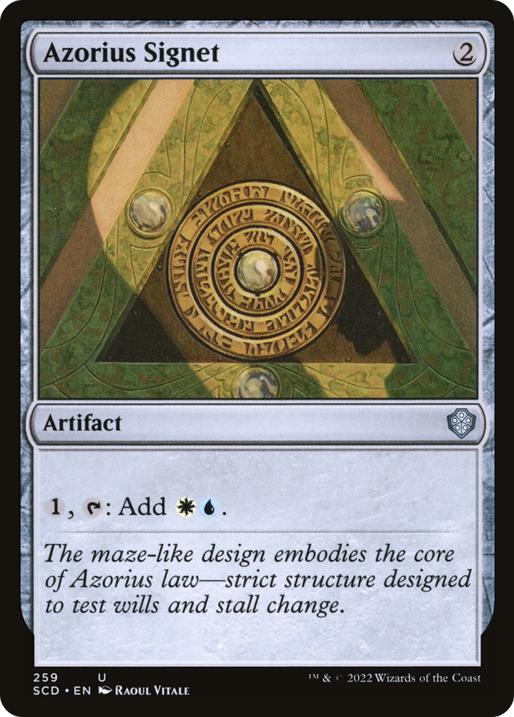 Azorius Signet [Starter Commander Decks] | Good Games Cannington