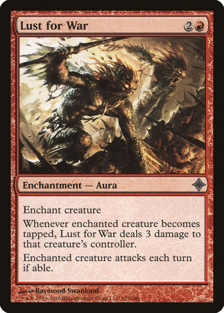 Lust for War [Rise of the Eldrazi] | Good Games Cannington